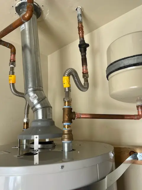 Water heater installation and plumbing repair in Mountain View